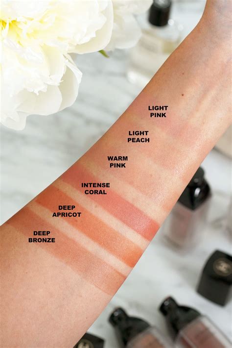 chanel les beiges water-fresh blush swatches|Chanel water fresh tint reviews.